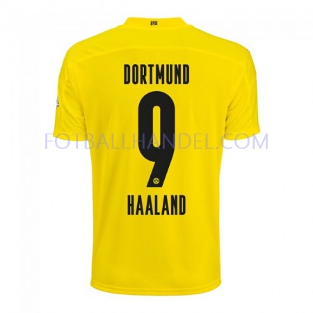 Herre Fotballdrakter Borussia Dortmund Erling Braut Haland 9 Hjemme 2020-21 Kortermet